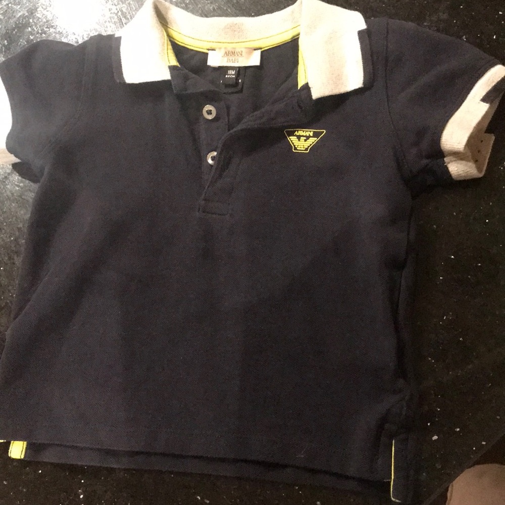 Armani baby polo shirt
